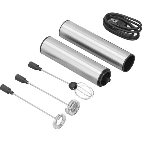 Handmilchaufschäumer, multifunktional, tragbar, leicht zu reinigen, USB-Ladefunktion, elektrischer Schaummacher (1/5)