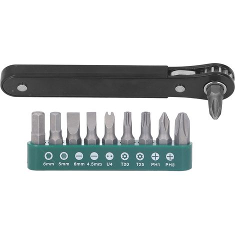 de 11 mini tournevis 1 4 de poche micro outil EDC clé à (1/5)