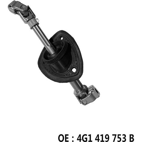 Erhältlich in einer Farbe: Schwarz und Silber Material: Metall und Gummi Lenksäule, Lenkquerwelle. (1/4)
