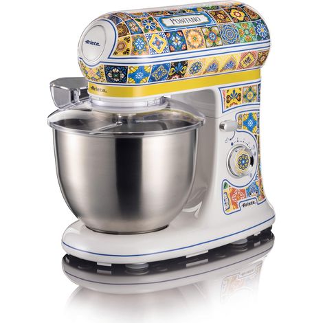 Ariete 1588 Positano, impastatrice planetaria, 7 velocità, 2400 Watt, 5,5 litri, Tazza Acciaio Inox (1/6)