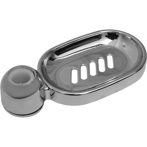 Porta sapone cromato per asta saliscendi panama dm 19