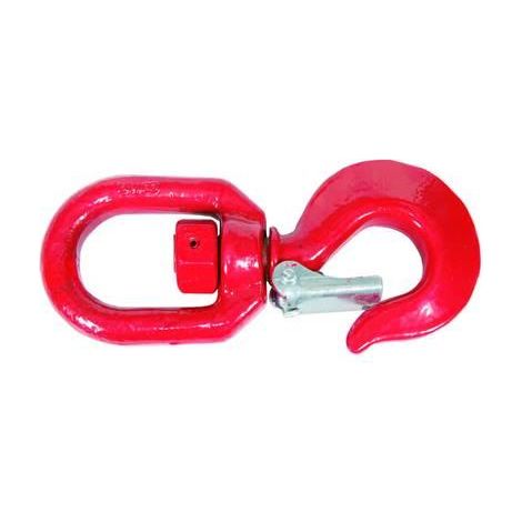 GANCI SOLLEVAMENTO GIREVOLI CON FERMO DI SICUREZZA PESANTE- Kg.1600 -mm.20