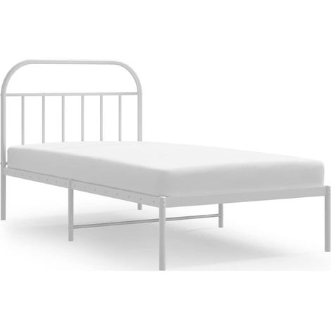 Maison Exclusive - Estructura cama sin colchón con cabecero metal (1/5)