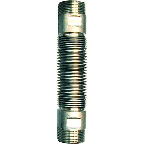 Uniburner 3/4"  antivibración inox m/m para gas 0,5bar