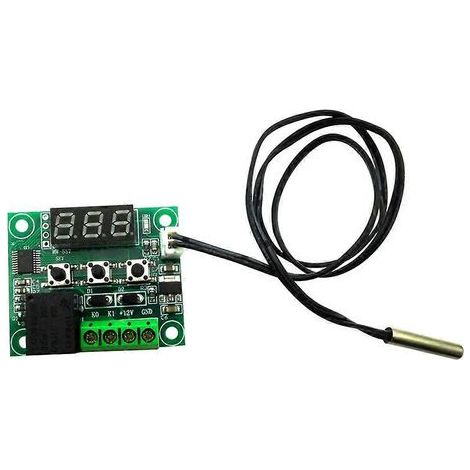 Programmierbarer 12-V-Thermostat, intelligenter digitaler Thermostat, Temperaturregler für Heizung und Kühlung für zentrale Klimaanlagen und Konvektor-Lüftungsanlagen – M (1/4)