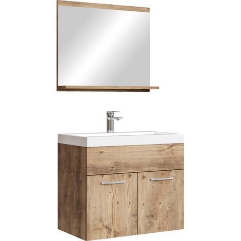 Badplaats Set de meuble de salle de bain Montreal 02 60 cm - Chê