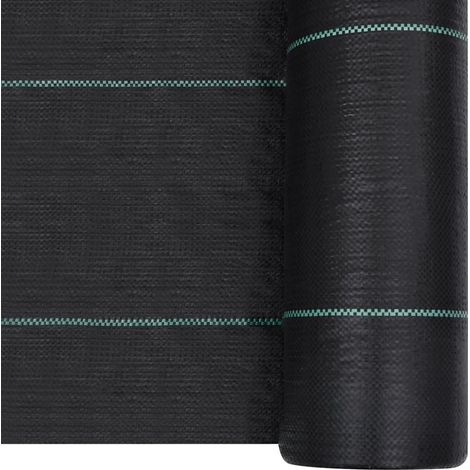 Toile de paillage Noir 1x25 m PP