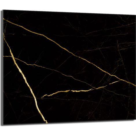 Protector de cristal para encimera de cocina 60x52 Mármol (1/5)