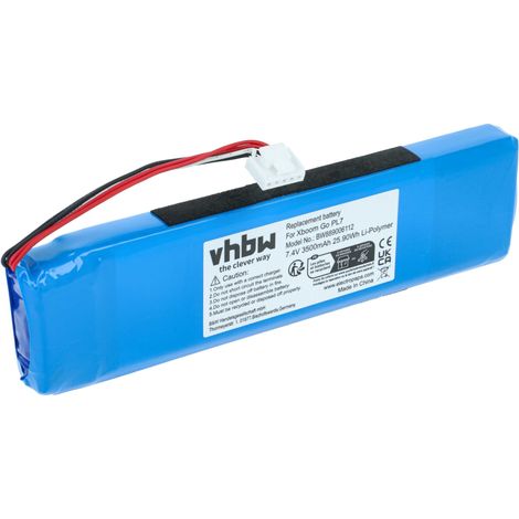 vhbw Batería compatible con LG XBOOM GO PL7, XBOOM XG7S, XBOOM RP4, XBOOM XG7 altavoces, cajas acústicas (3500 mAh, 7,4 V, Li-poli)