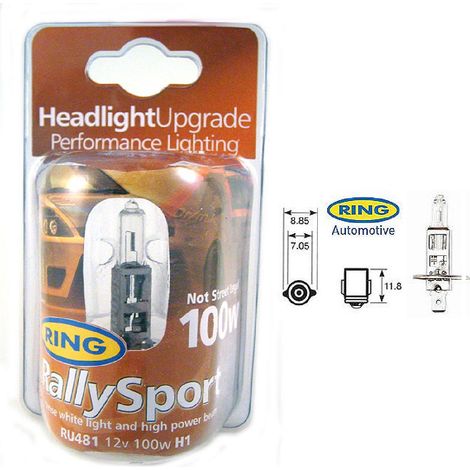 1 Ampoule RallySport H1 12V 100W - P14.5S