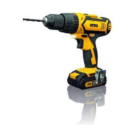 Taladro atornillador VITO percutor 18v VIBSFL18