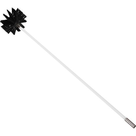 Ortviai Brosse de Nettoyage pour Ventilation Sèche-Linge – Kit Complet avec Manche Flexible en Nylon, 610 mm, Noir (1/4)