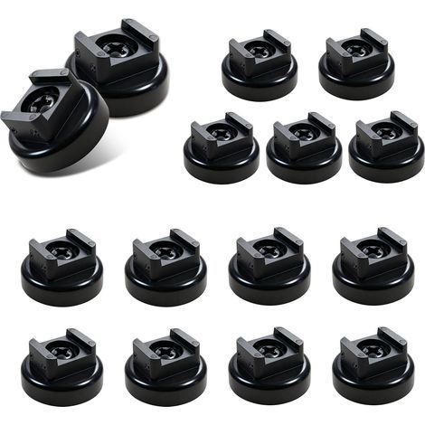 Packung mit 15 magnetischen Kabelbinderhaltern – 20-mm-Basis – Multifunktionaler Magnetismus – Kabelmanagement-Basis für elektrische Verkabelung in Haushalt, Büro und Schifffahrt (1/5)