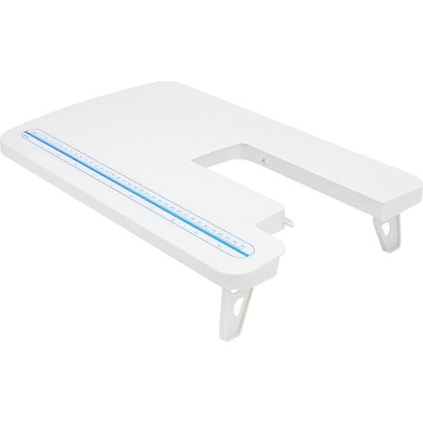 Table de travail pour machine à coudre, espace de travail accru, bonne stabilité, pieds pliables, table de travail de couture série 8000 (1/5)