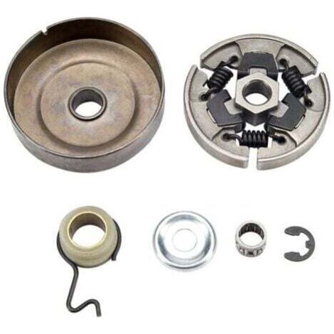 Kit d'Embrayage et Pignon Compatible Stihl 017/018/021/023/025 MS170/MS180/MS210/MS230/MS250 - Pièces de Rechange pour Tronçonneuses (1/4)