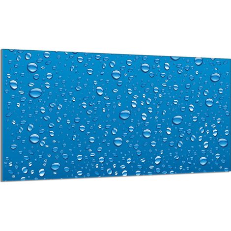 Glasschutzplatte für den Herd 90x52 Krople (1/5)