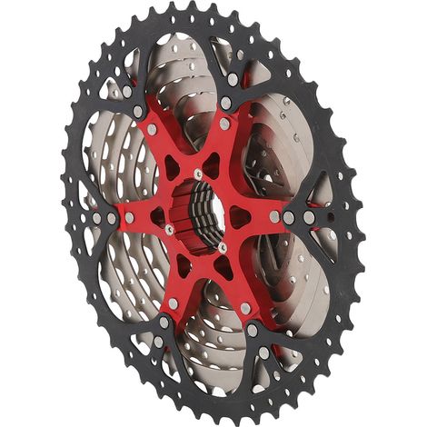 10-fach Aluminium-Fahrradkassette, leise und skelettiert, für E-Bikes, 12-46 Zähne (1/5)