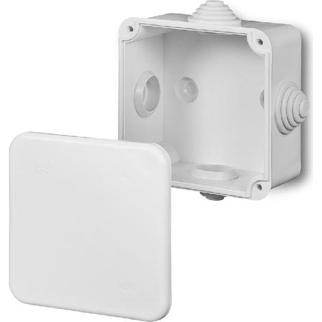 Aufputzdose IP44 80x80x42 Fast-Box (1/4)