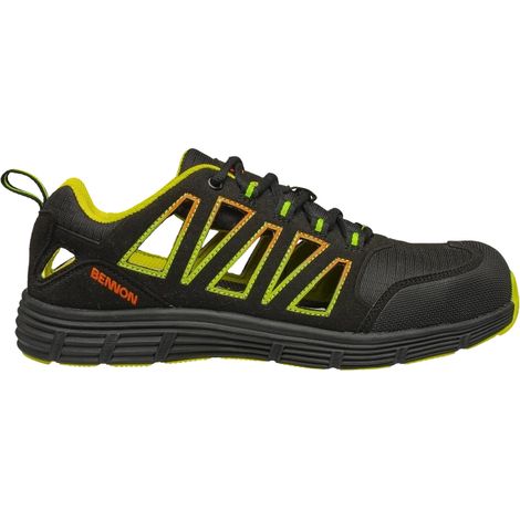 Bennon Rebel S1P ESD Green Low 43 Arbeitsschuhe Sandalen (1/5)