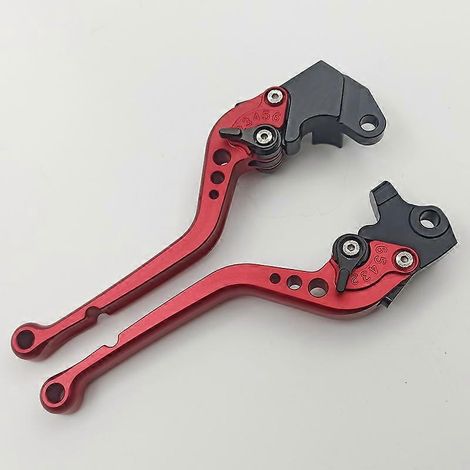 Pour Yamaha YZF R125 2008-2014, poignée de klaxon de frein modifiée, levier d'embrayage (rouge 3) (1/5)