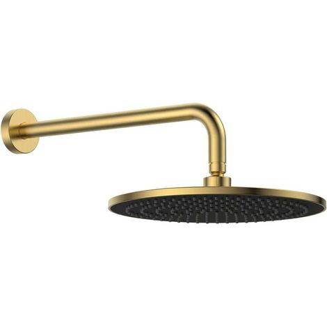 kielle Oudee I - Kopfbrause 250, Brausearm 360 mm, Gold gebürstet 20133SE06 (1/5)