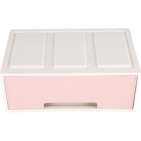 Tiroir de rangement de bureau coloré, boîte de décoration avec tiroirs, porte-bijoux, armoire D