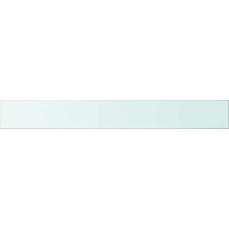 Maison Exclusive - Regalboden Glas Transparent 100x12 cm (1/3)