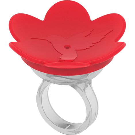 Mangeoire à colibris rouges, récipient pour la nourriture ou l'eau dans les cages et les zones d'élevage domestiques.-AquaForge (1/5)