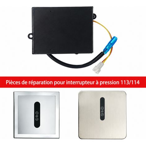 Chasse d'Eau Automatique Urinoir WC transformateur 113 modèle 22 Encastré 1 × 1 × 1 cm 500 g – Livraison gratuite