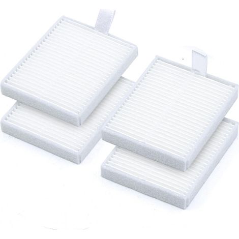 Lot de 4 filtres HEPA pour Xiaomi S20, pièces détachées et accessoires pour aspirateurs robots (1/5)