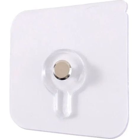 Fixation Cadre Sans Percer, 10pcs Clou Adhésif Mural Attache Tableau sans Poinçon Trou Transparent Crochet Collante de Suspension Accroche Cadre Photo pour Art Mural Miroir Salon Salle Bain Cuisine,66 (1/5)