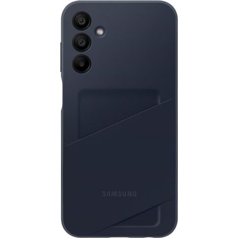 Coque originale pour Samsung Galaxy A15 / A15 5G avec pochette pour cartes noir et bleu (1/3)