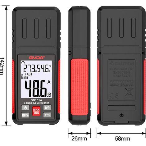 GVDA GD151B Sound Level Meter (1/5)