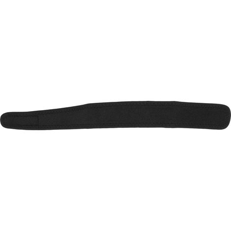 Genouillère de compression pour le tendon rotulien, soulageant les douleurs et stabilisant la rotule. Idéale pour la randonnée, le football, le basketball et la course à pied en cas de tendinite (noir (1/5)