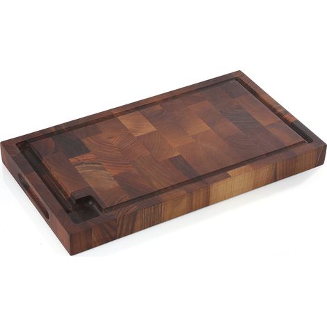 Planche à découper en bois de bout, noyer, 45 x 25 x 4 cm / Zassenhaus (1/4)