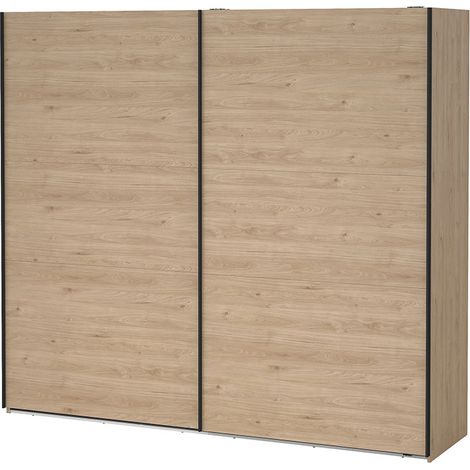 Como Schiebetürenschrank 2 Türen 245x220cm Eiche Dekor. (1/5)