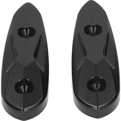 105mm Moto Pare-Brise Cache Trou M6x20 Aluminium Noir Support Rétroviseur Bouchon pour R25 R3 MT03 2013-2020 (1/5)