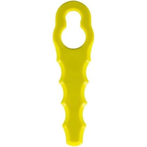 Lot de 100 Lames de Rechange compatible pour Ryobi Coupe Bordure, Têtes Double Lames Dentelées RAC155 RAC157 RAC158 (1/5)
