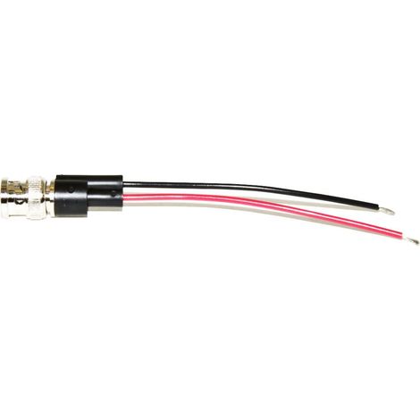 Mueller Electric BU-5100-A-4-0 Cordon de mesure BNC mâle 0.1 m noir, rouge 1 pc(s) R520072