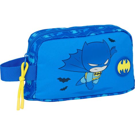 Portameriendas Térmico Batman Azul 21,5 x 12 x 6,5 cm