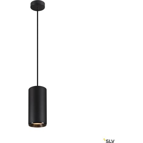 Suspension LED NUMINOS® XL intérieur noir/noir LED 36W 60° - SLV - 1005707 (1/4)