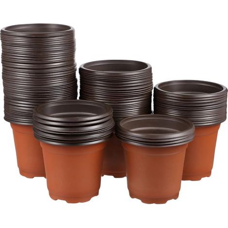 F/ Jardinière suspendue en rotin synthétique avec motif alvéolé.f (1/5)