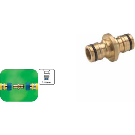 UNIFLEX 802182  RACCORDO DUPLICE PROFESSIONAL  15 MM