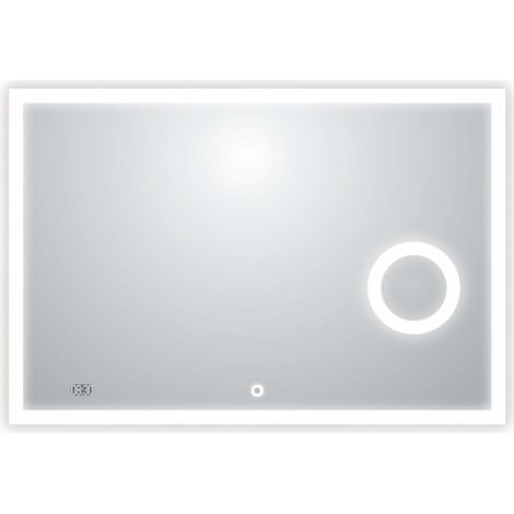 Sanitaire – Miroir simple de salle de bain 117 cm – Éclairage LED intégré 2037 lm – Température de couleur 6500 K – Consommation 20 W (1/2)