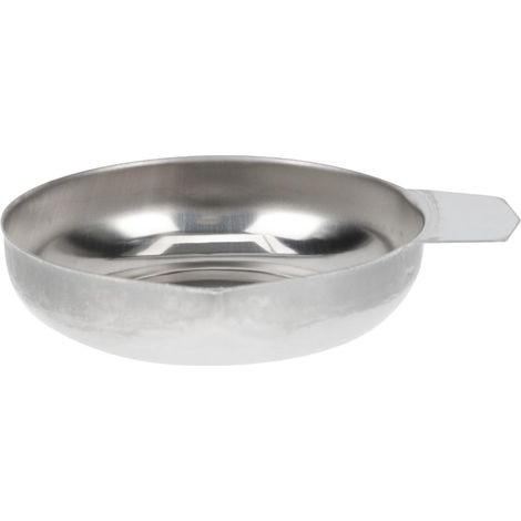 Plateau de Pesée Accessoire Solide et Stable en Acier Inoxydable Plateau Argenté pour Balances Électroniques pour Peser Pierres Précieuses et Bijoux pour Échelle de Poudre (1/5)
