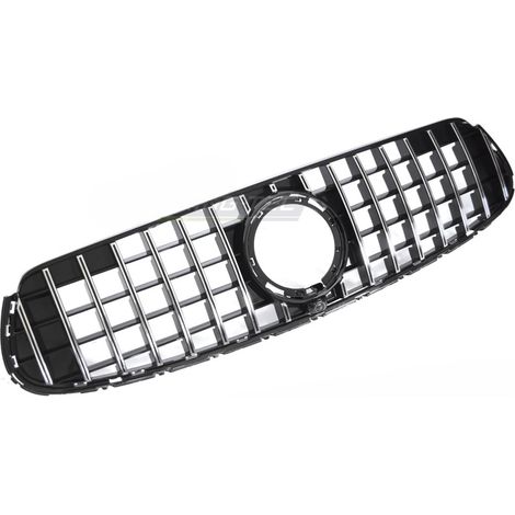 Grille calandre Mercedes GLC C253/X253 de 2019 a 2022 Noir Brillant Chrome-42731660 (1/4)