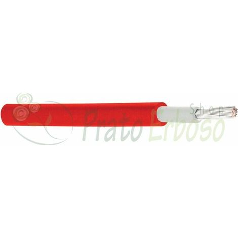 Cable para sistemas fotovoltaicos rojo 1 X 4 mm2