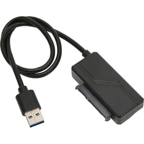 Câble adaptateur USB vers lecteur optique - - USB 2.0 - 480 Mbps - Plug and Play - Compatible PC (1/4)