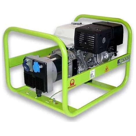 Groupe électrogène essence de chantier 4.6 Kw HONDA Pramac E5000 (1/2)