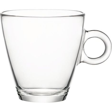 Tasse à Thé Bormioli Easy Bar Verre Trempé Résistant, Design élégant - Bormioli